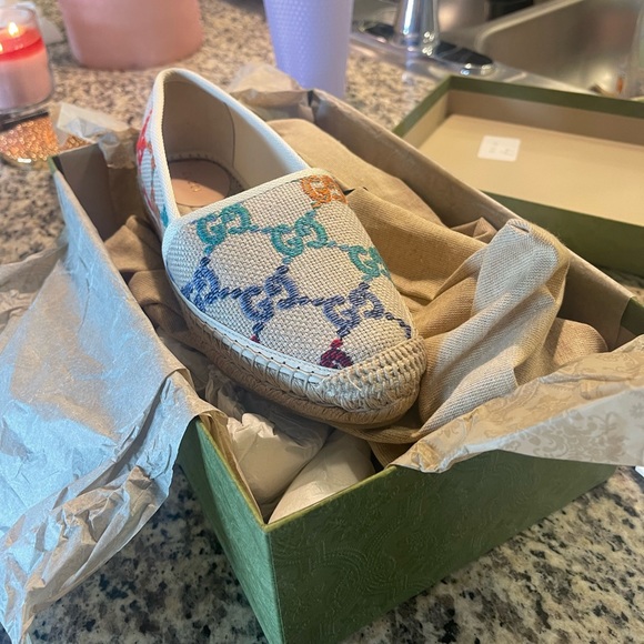 Gucci multi color espadrilles - Picture 4 of 9